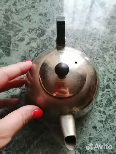 Чайник мельх СССР