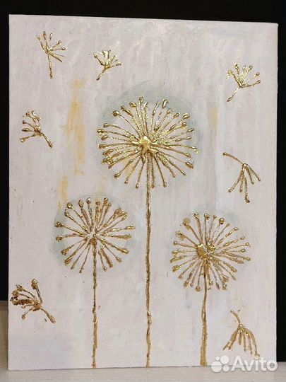 Интерьерная картина текстурная