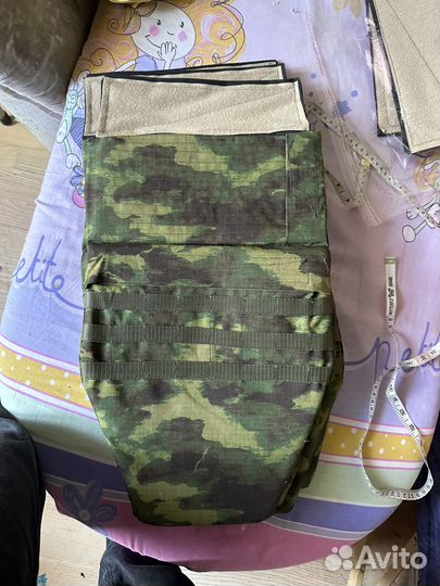 Напашник с свмпэ и кевларом с защитой живота