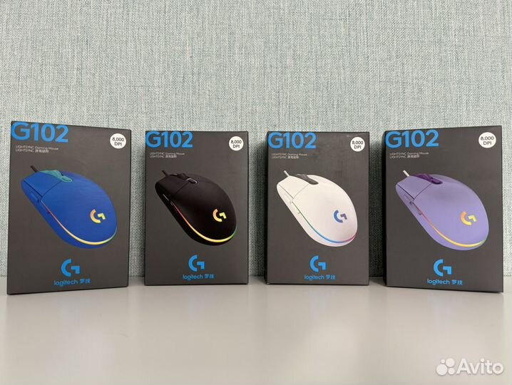 Новая игровая мышь Logitech G102 Оригинал