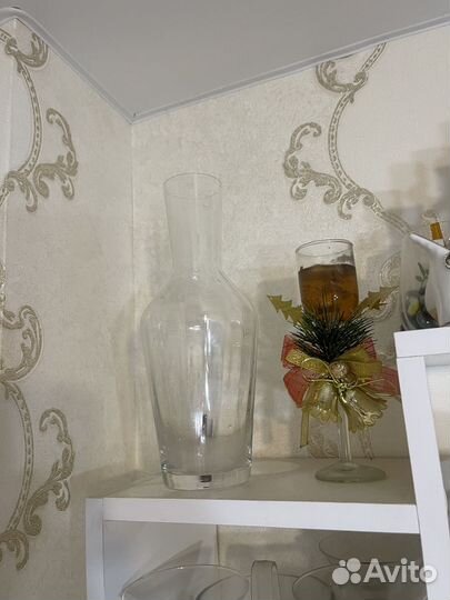 Ваза для цветов стекло