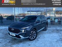 Hyundai Santa Fe 2.2 AMT, 2021, 48 919 км, с пробегом, цена 3 245 000 руб.