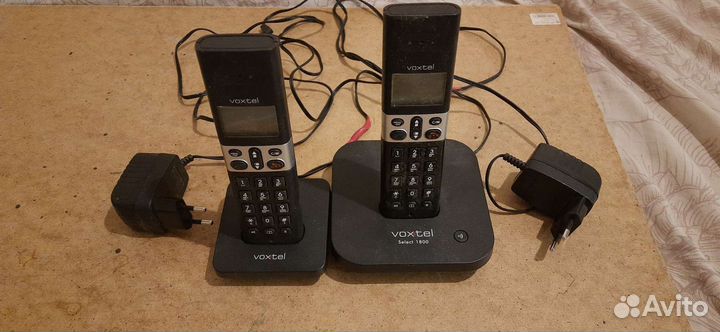 Радиотелефон беспроводной 2 трубки