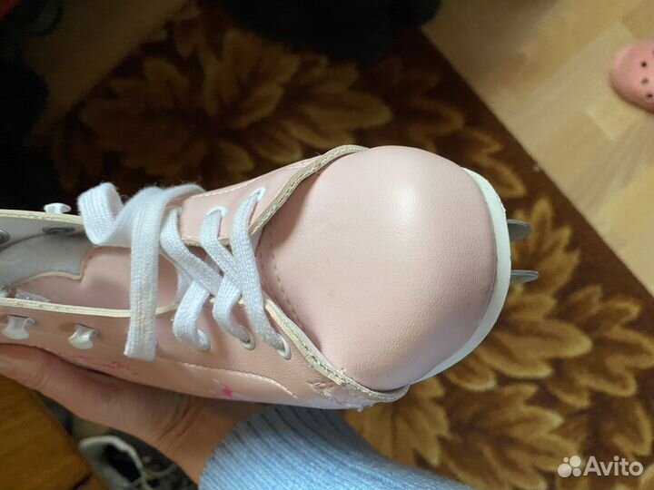 Коньки детские двуполозные 32 размер
