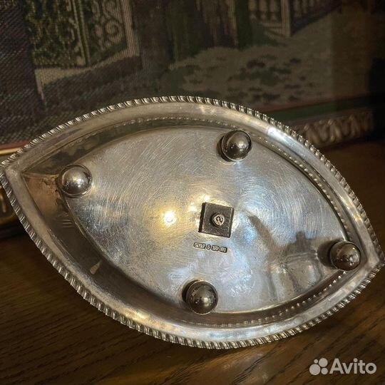 Антикварный английский набор для специй, круэт