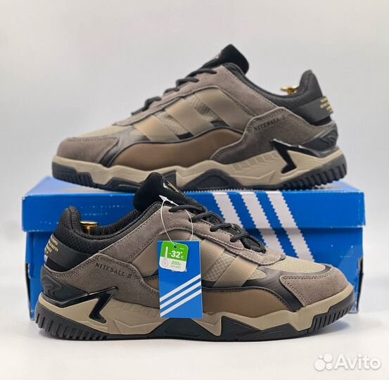 Зимние кроссовки Adidas Niteball 2.0 с мехом