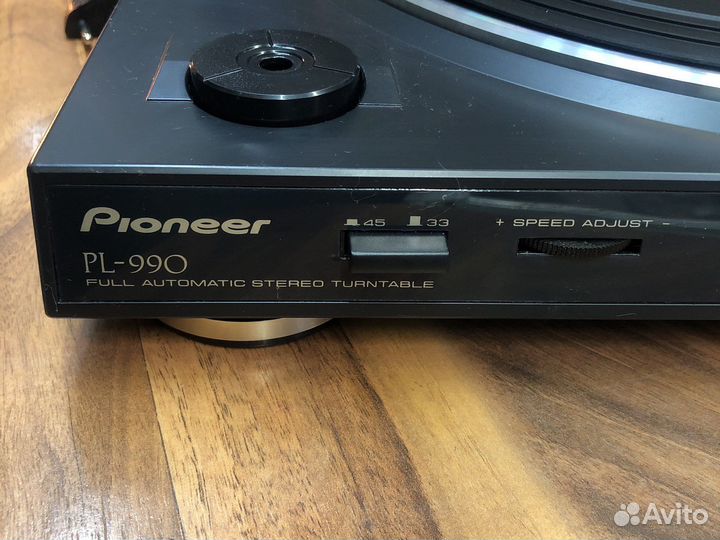 Виниловый проигрыватель pioneer pl990