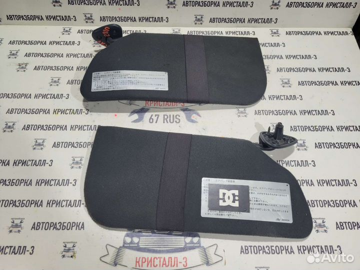 Козырьки солнцезащитные toyota cavalier TJG00 купе