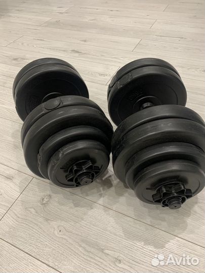Гантели разборные по 15 кг
