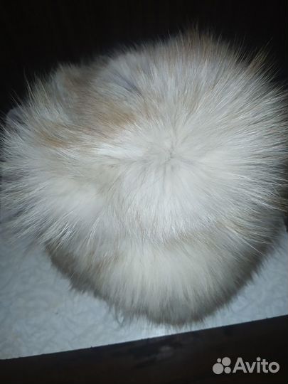 Шапка зимняя песцовая