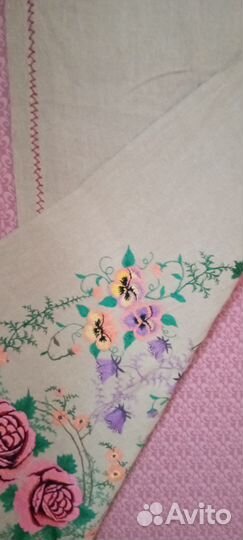 Рушники старинные. Занавески на дверь.Вышивка