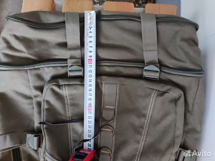 Рюкзак холщевый с увеличением