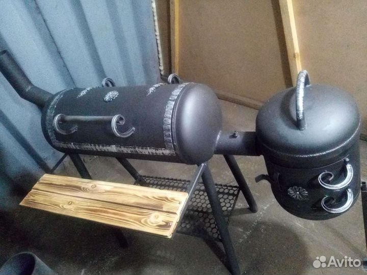 Барбекю с печкой