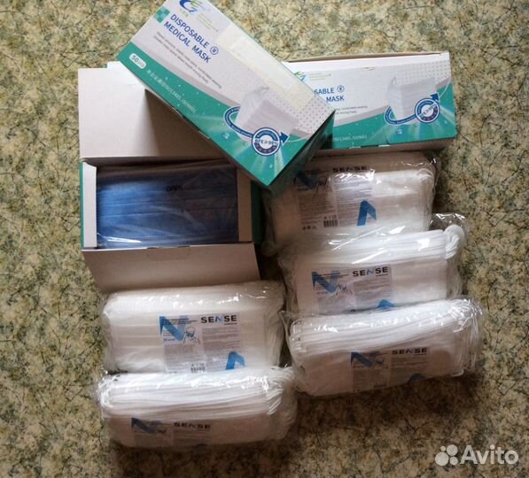 Медицинская маска 1050 шт Цена за все