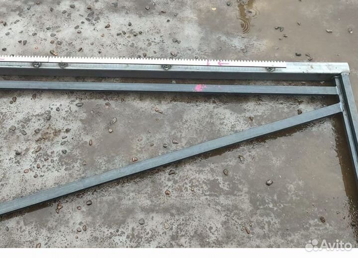 Откатные ворота - каркас