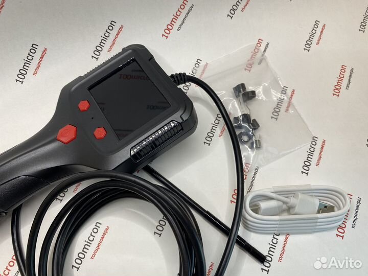 Эндоскоп с экраном. Камера 5.5 мм. Новый