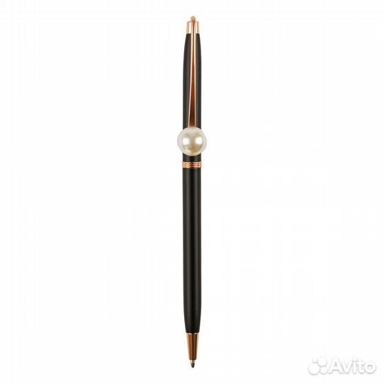 Ручка шариковая Meshu Black Jewel 1 мм синяя