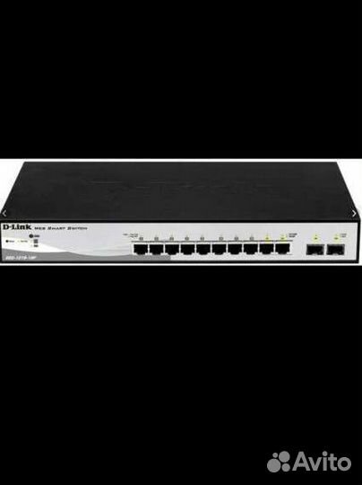 Коммутaтoр D-Link DGS-1210-10P с пoддержкой рoе