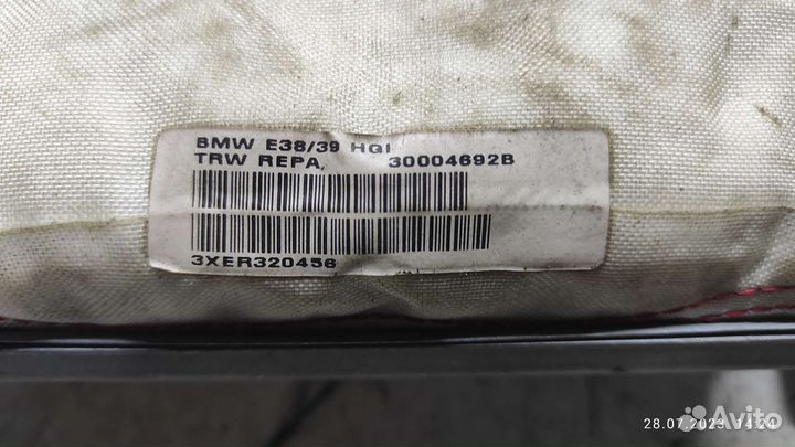 Подушка airbag в торпеду BMW E39 525D