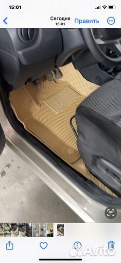 3d Автоковрики в салон Chevrolet Menlo