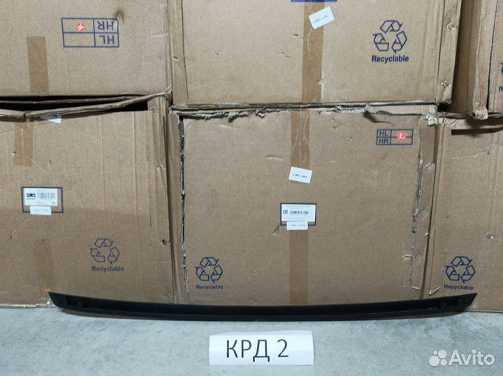 Накладка бампера Kia Optima 4 JF 2016