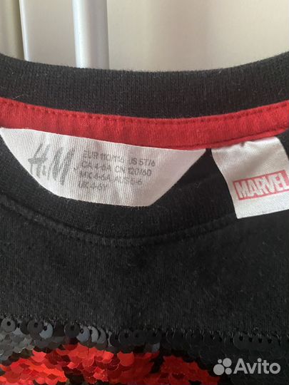 Футболка hm marvel 4-6