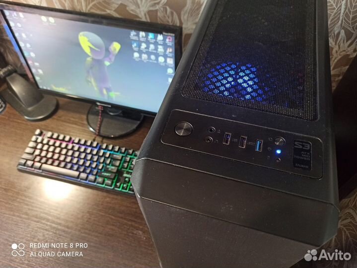 Современный Компьютер 12100, 16 gb, ssd 512