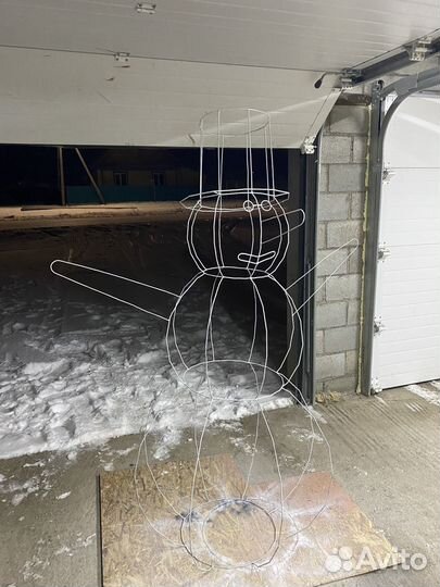 Новогодний снеговик