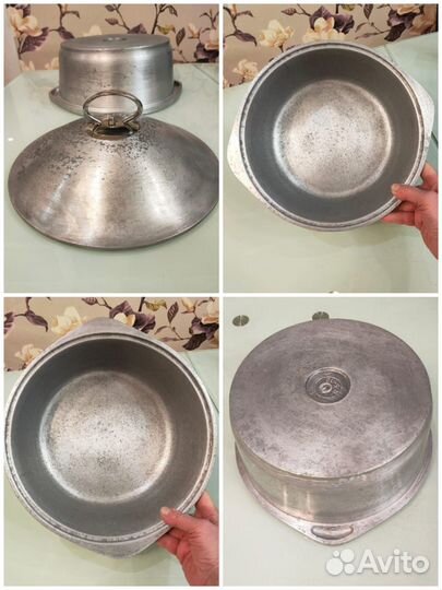 Чугунный казан на 4.5 литра времён СССР