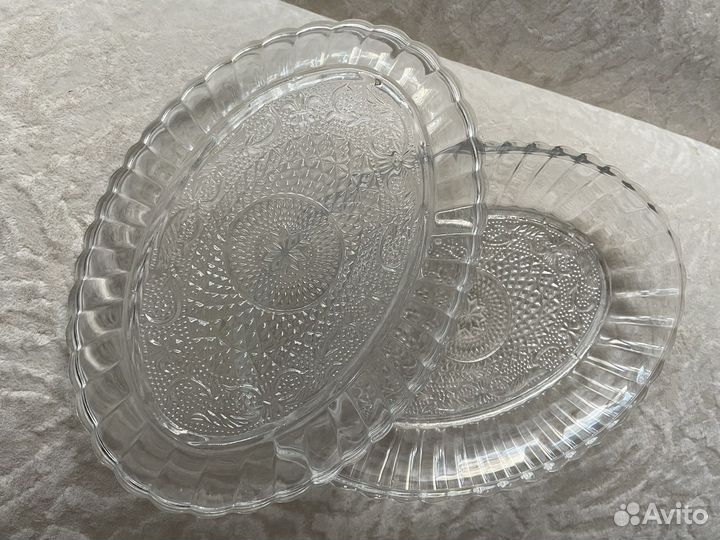 2 Блюда из стекла
