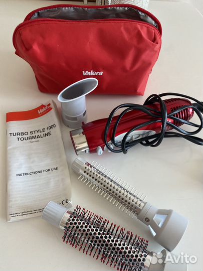 Фен-расческа Valera (turbo style 1000 tourmaline)