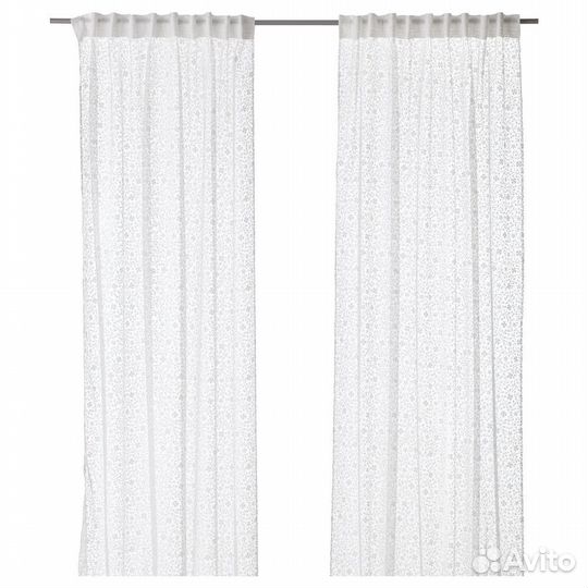 Икеа Гардины с прихватом, 280x300 см