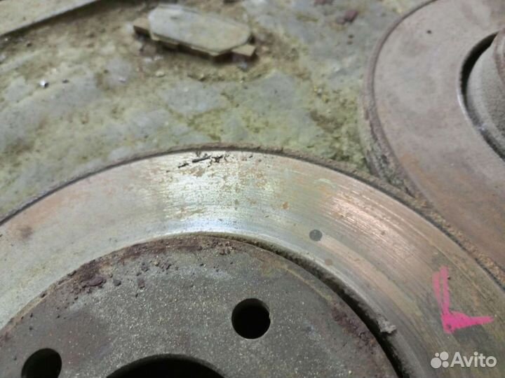 Диск тормозной передний megane 2