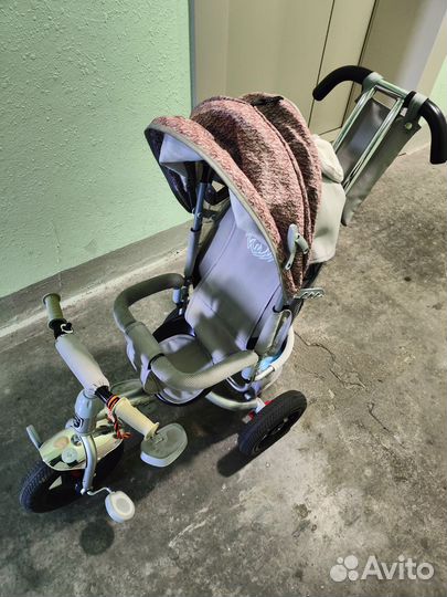 Прогулочная коляска велосипед