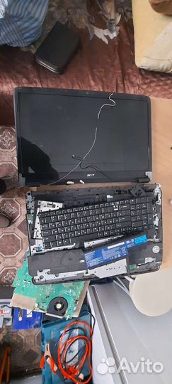 Ноутбук acer на запчасти