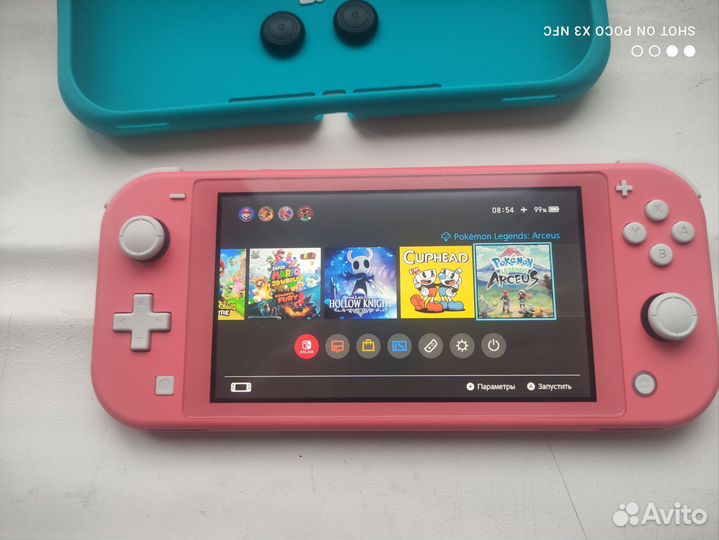 Nintendo switch lite 32+128
