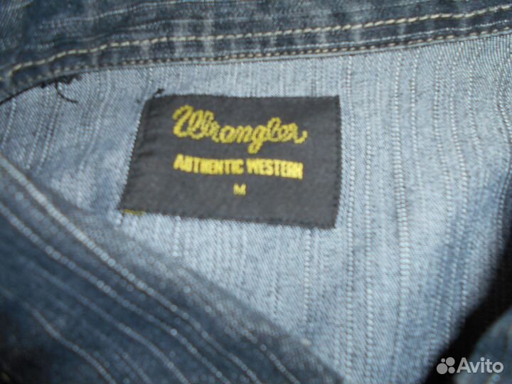 Рубашка джинсовая мужская Wrangler