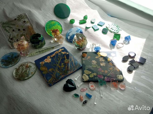 Подставки под горячее Изделия из эпоксидной смолы