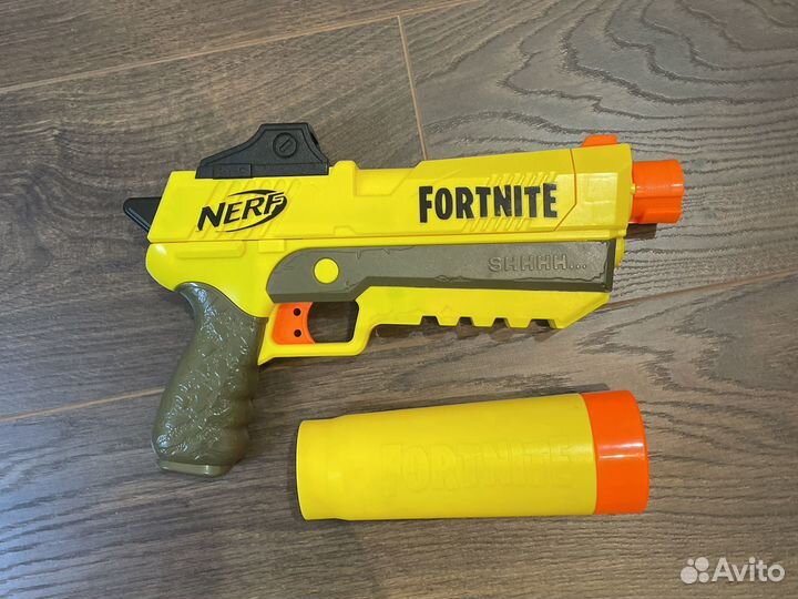 Бластер nerf fortnite