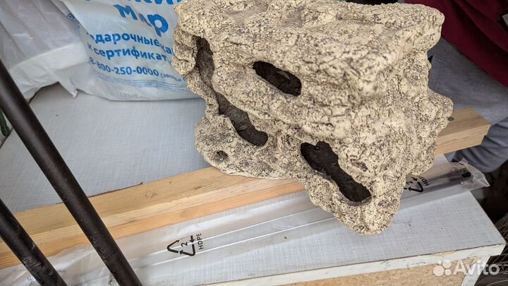 Декорации для аквариума грот