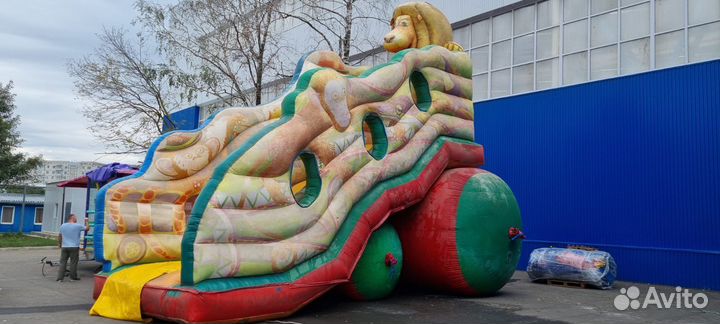 Ремонт надувных батутов