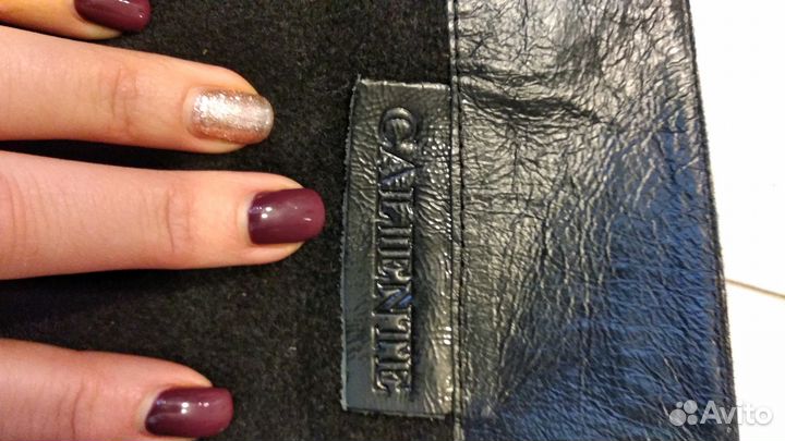 Сапоги кожаные 37-38рр