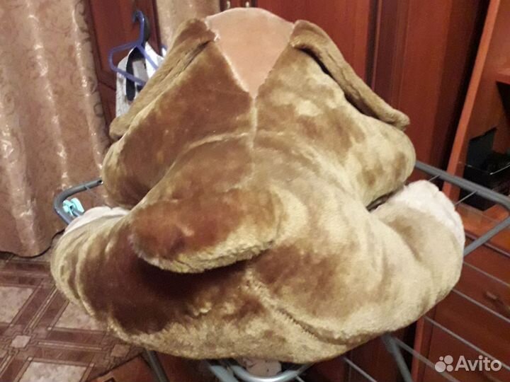 Большая мягкая игрушка собака