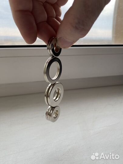 Неодимовый магнит с отверстием