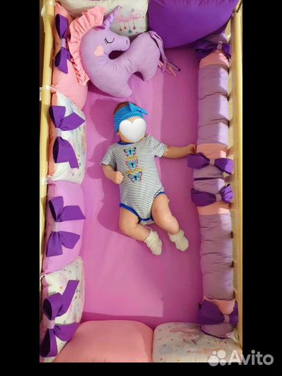 Бортики в кроватку