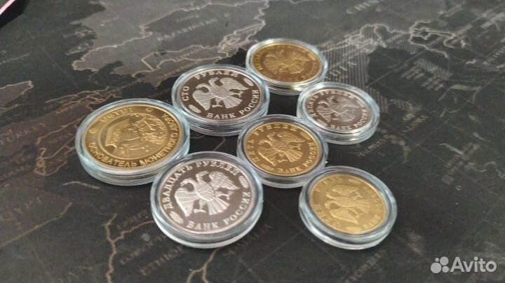 Набор 50 лет победы 7 монет