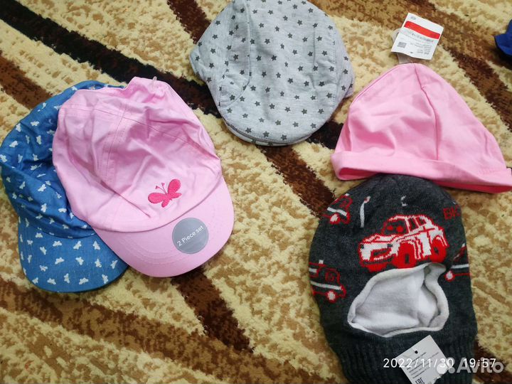 Шапки детские девочка