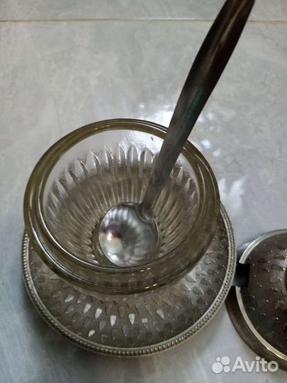 Икорница, подстаканники СССР