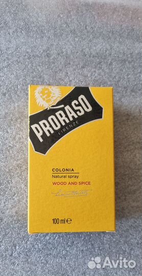 Proraso одеколон