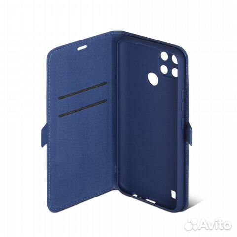 Чехол с флипом для Realme C21Y DF rmFlip-21 (blue)